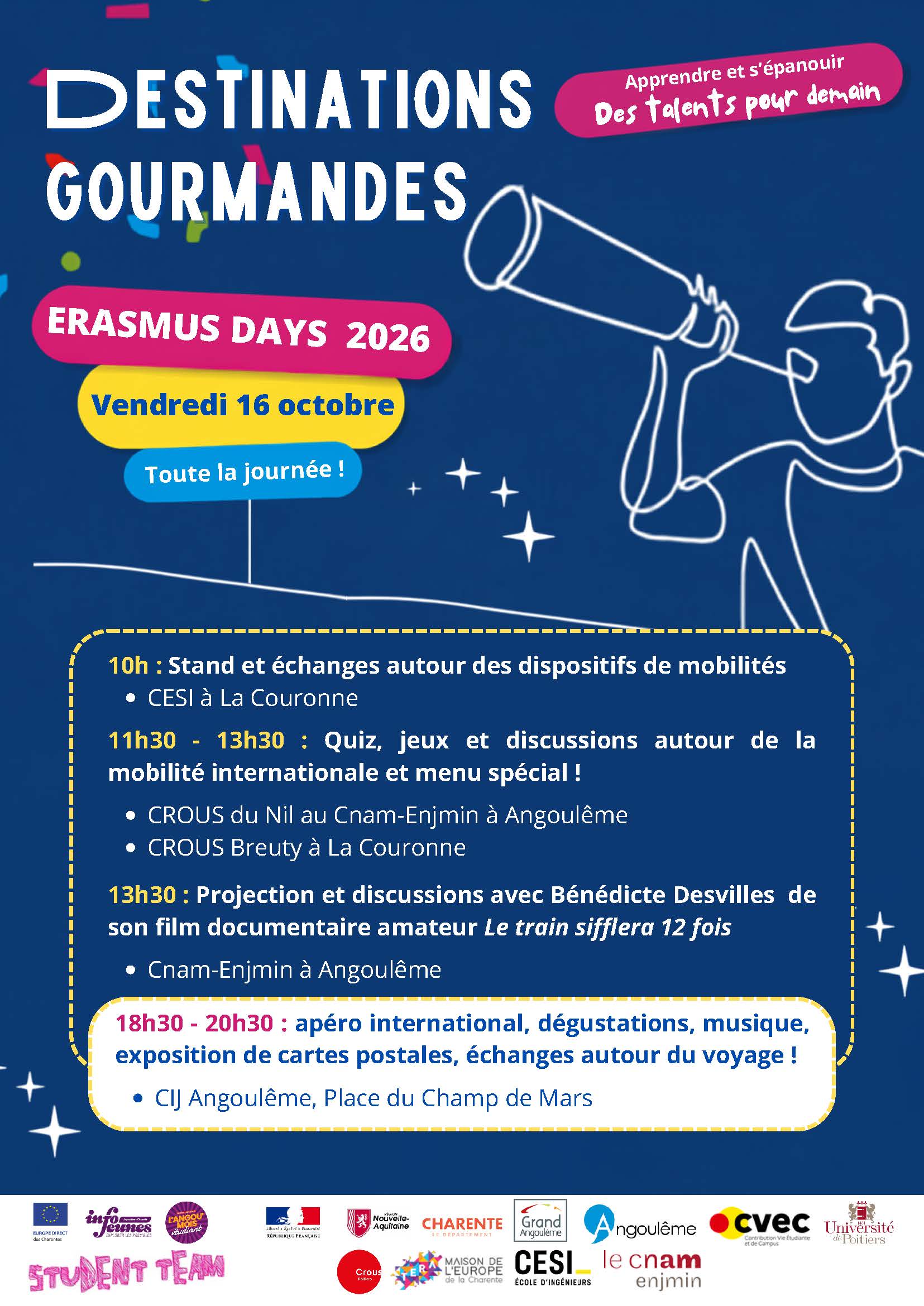 Destinations gourmandes
