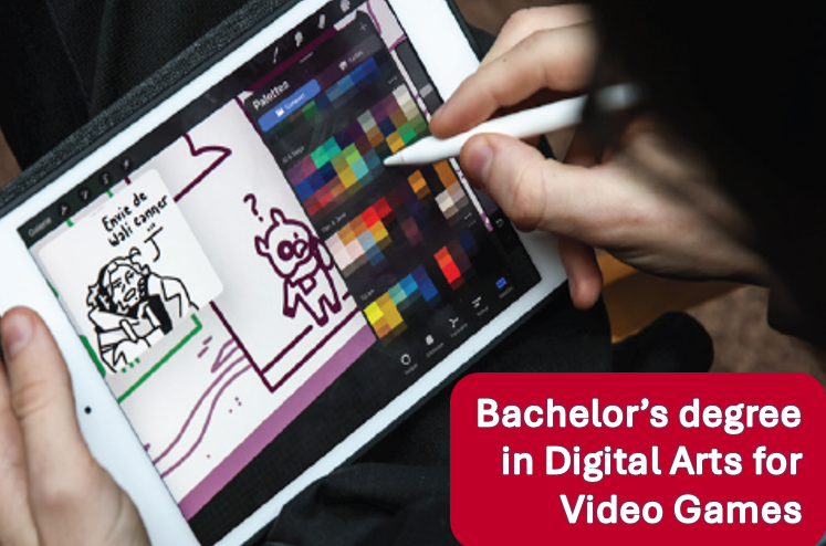 Bachelor's degree in Digital Arts for Video Games