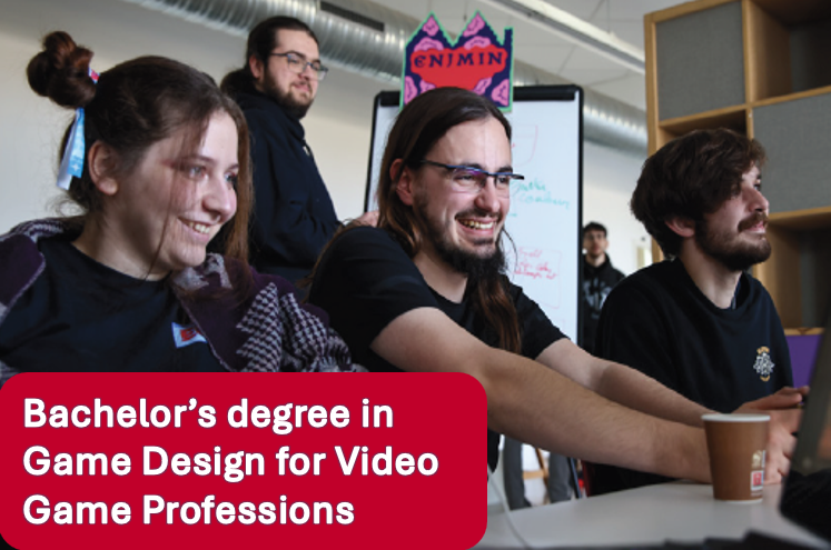 Bachelor's degree in Game Design for Video Game Professions