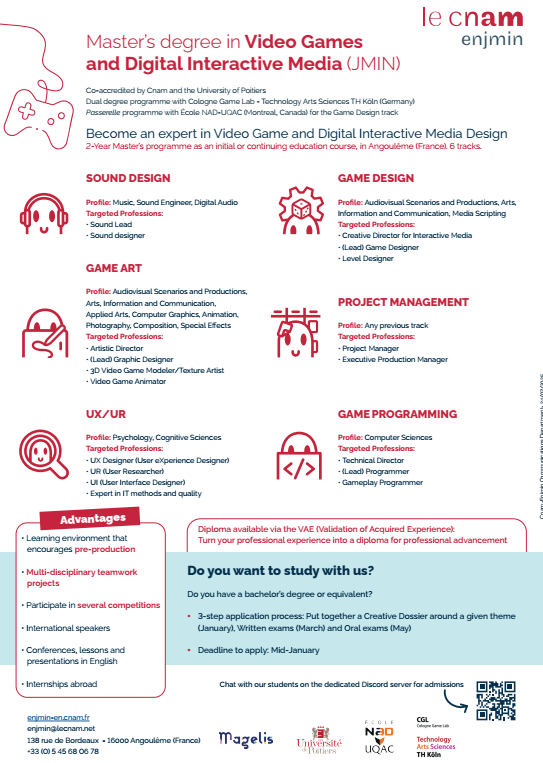 JMIN Master's degree Brochure